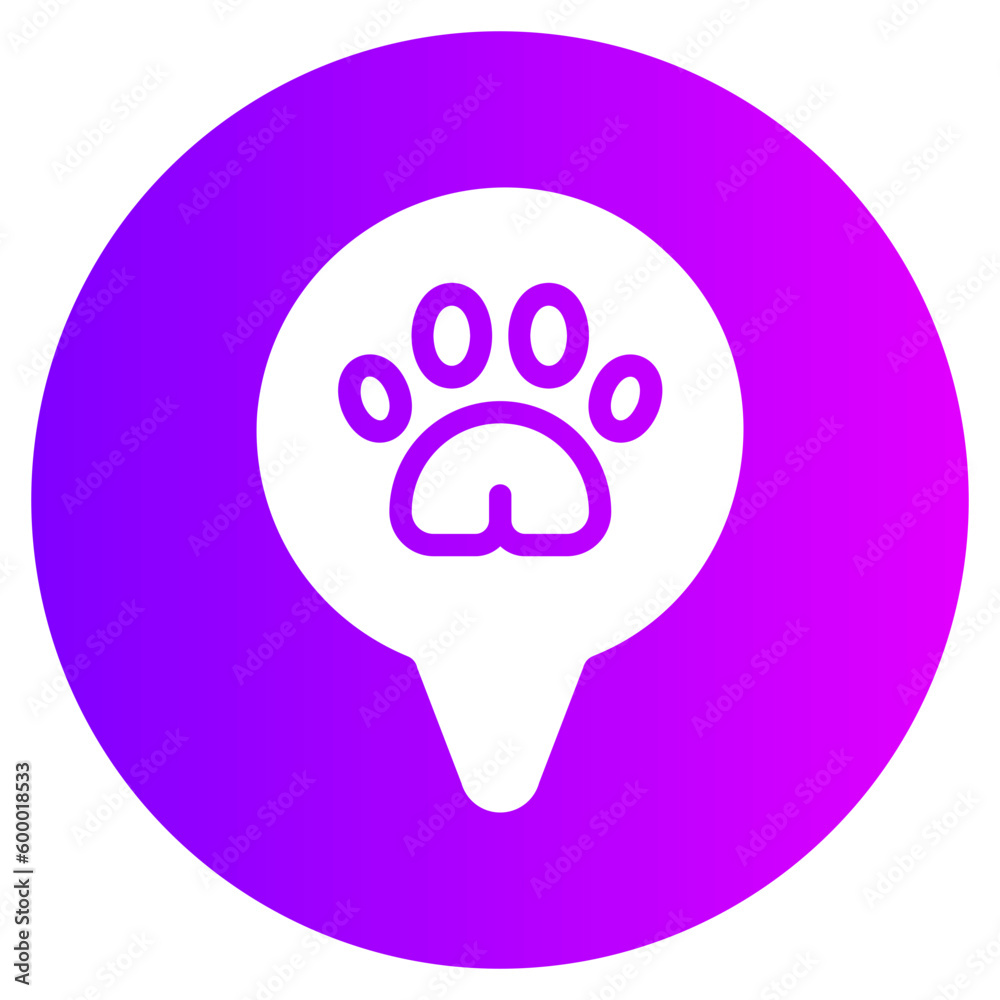 location gradient icon location gradient icon