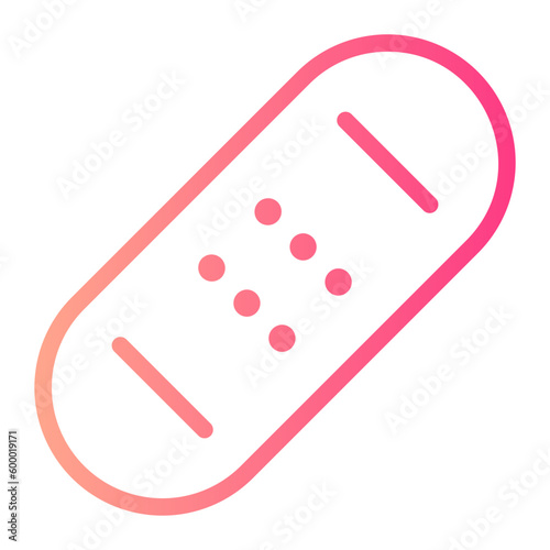 bandage gradient icon