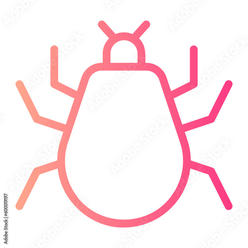 parasite gradient icon