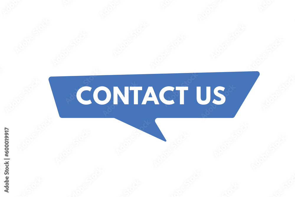 Contact Us text Button. Contact Us Sign Icon Label Sticker Web Buttons Contact Us text Button. Contact Us Sign Icon Label Sticker Web Buttons