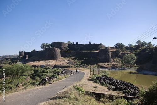 the ruins of the fortress