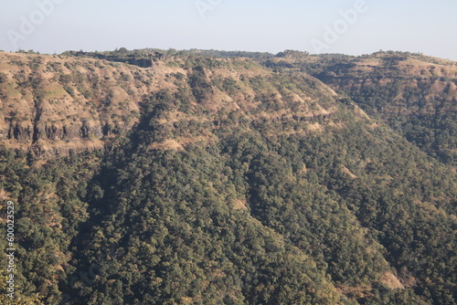 view of the mountains