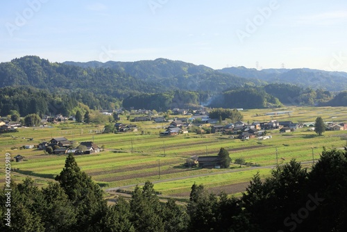 日本の田舎の風景