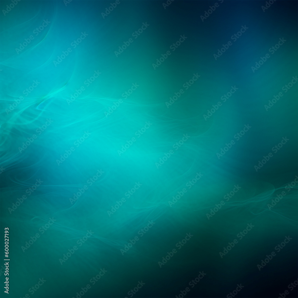 Dark green & blue fog abstract background Generative AI Dark green & blue fog abstract background Generative AI