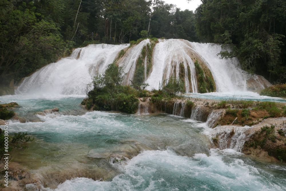 Obraz premium Waterfalls in Agua Azul National Park, Mexico