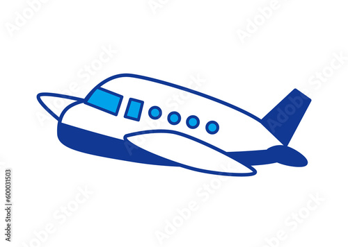 飛行機と雲