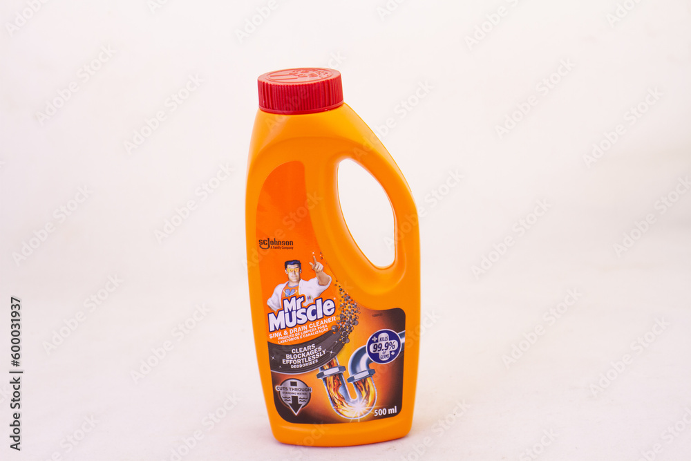 Johannesburg, South Africa Mr Muscle drain and sink cleaner from SC