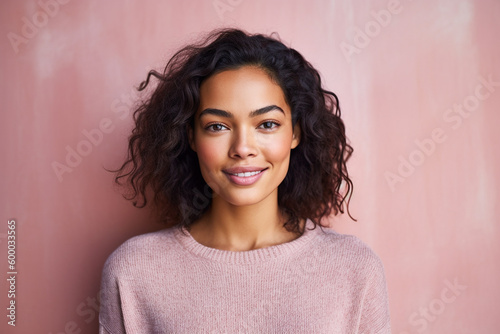 young adult beautiful brune...