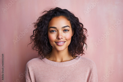 young adult beautiful brune...