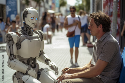 a humanoid robot with artif...
