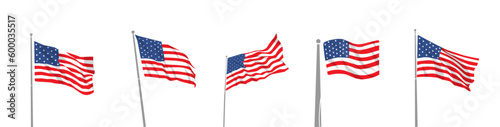 American flag symbol