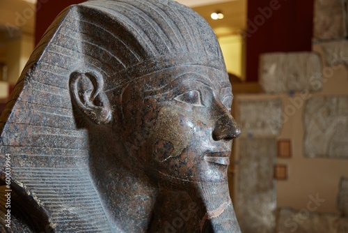 Sculptures in Cairo Depicting Hatshepsut, the Most Famous Female Egyptian Pharaoh photo