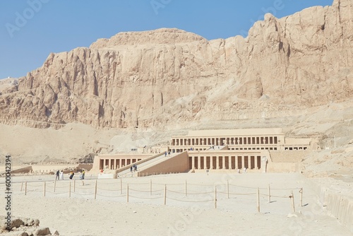 The Stunning Mortuary Temple of Hatshepsut on Luxor's West Bank photo