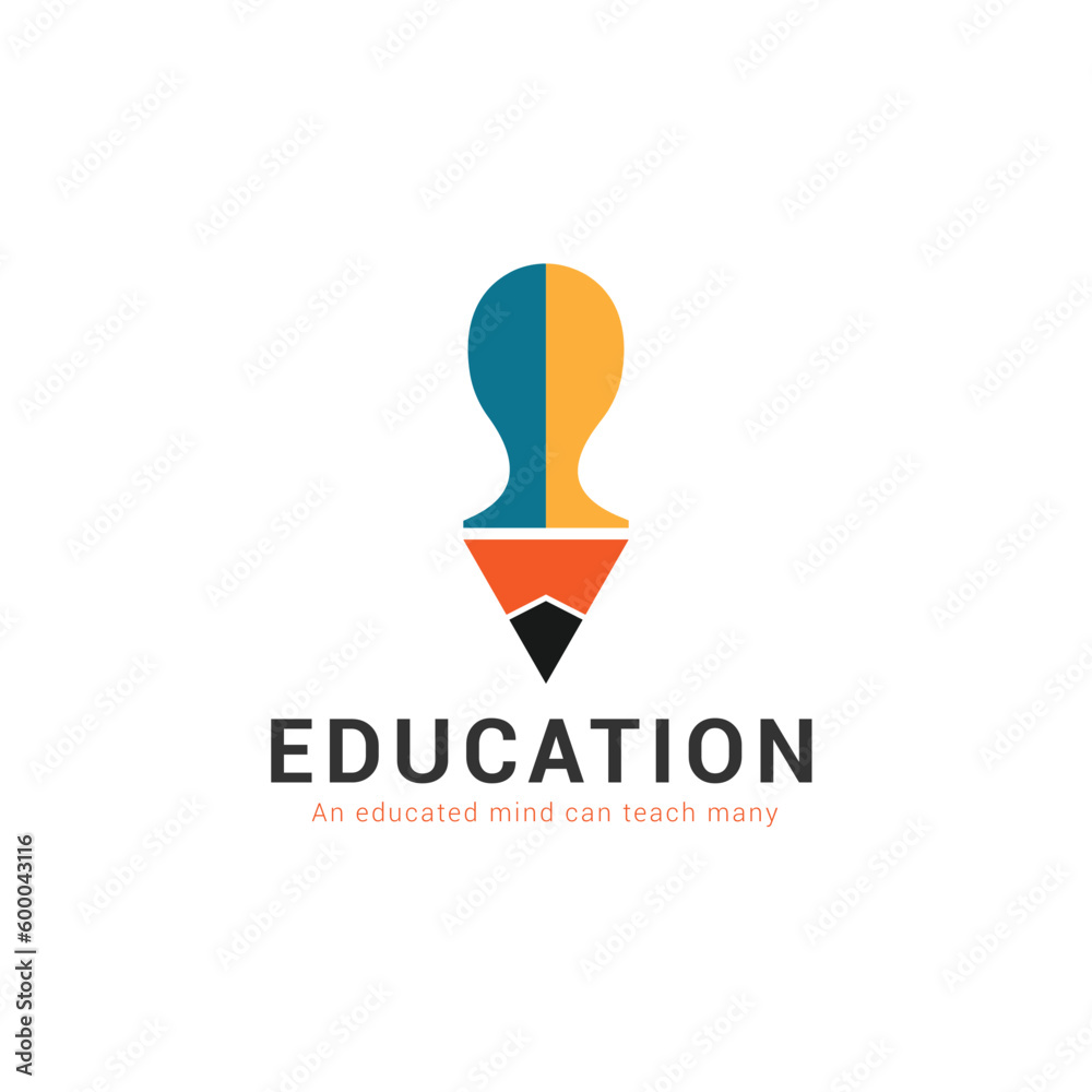 Education logo design template Education logo design template