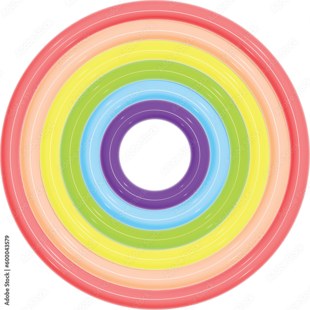 rainbow toy 3d rainbow toy 3d