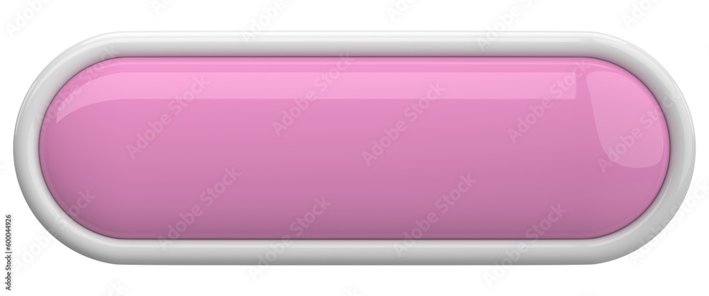 3D button. Empty button. 3D illustration. 3D button. Empty button. 3D illustration.