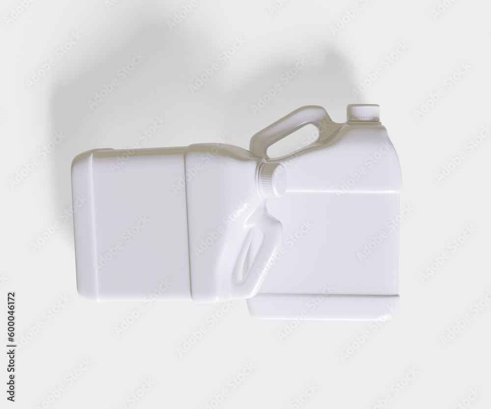 White jerry can image made with 3D software for packanging White jerry can image made with 3D software for packanging