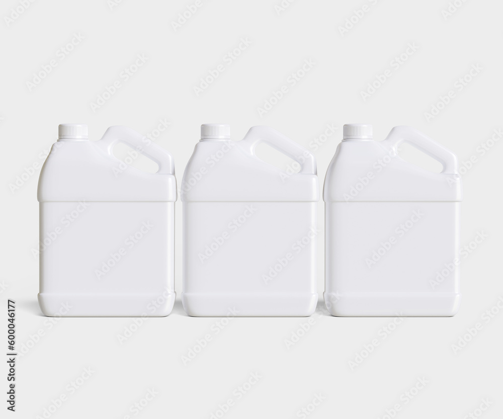 White jerry can image made with 3D software for packanging White jerry can image made with 3D software for packanging