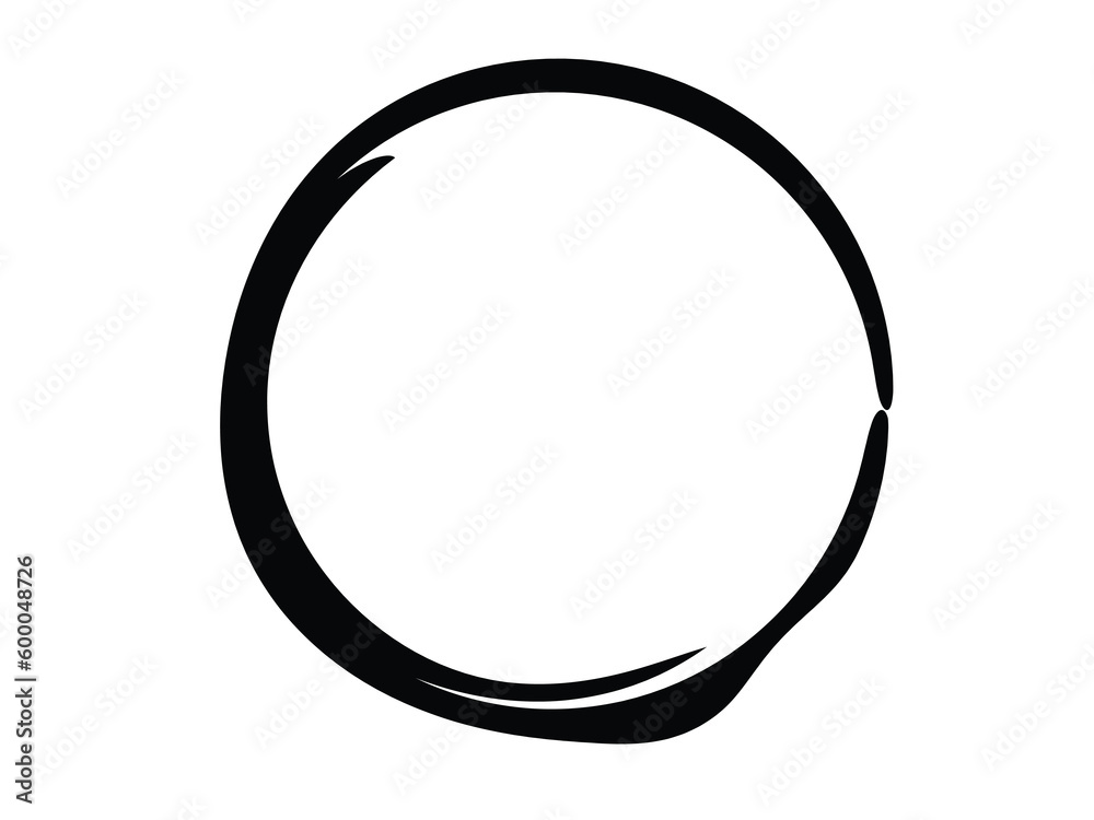 Grunge circle made of black paint.Grunge circle made of black ink.Grunge round element. Grunge circle made of black paint.Grunge circle made of black ink.Grunge round element.