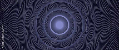Abstract mechanic swirl line seamless pattern design, modern minimalist line swirl art. Good for background, backdrop, design element, banner.
