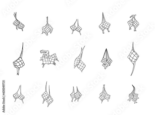 Ketupat lebaran islamic symbol