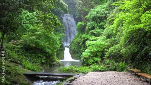 藤本滝の風景