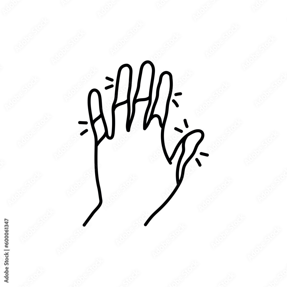 Scleroderma black line icon. Autoimmune diseases Scleroderma black line icon. Autoimmune diseases