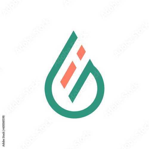  logo design letter GHI unique