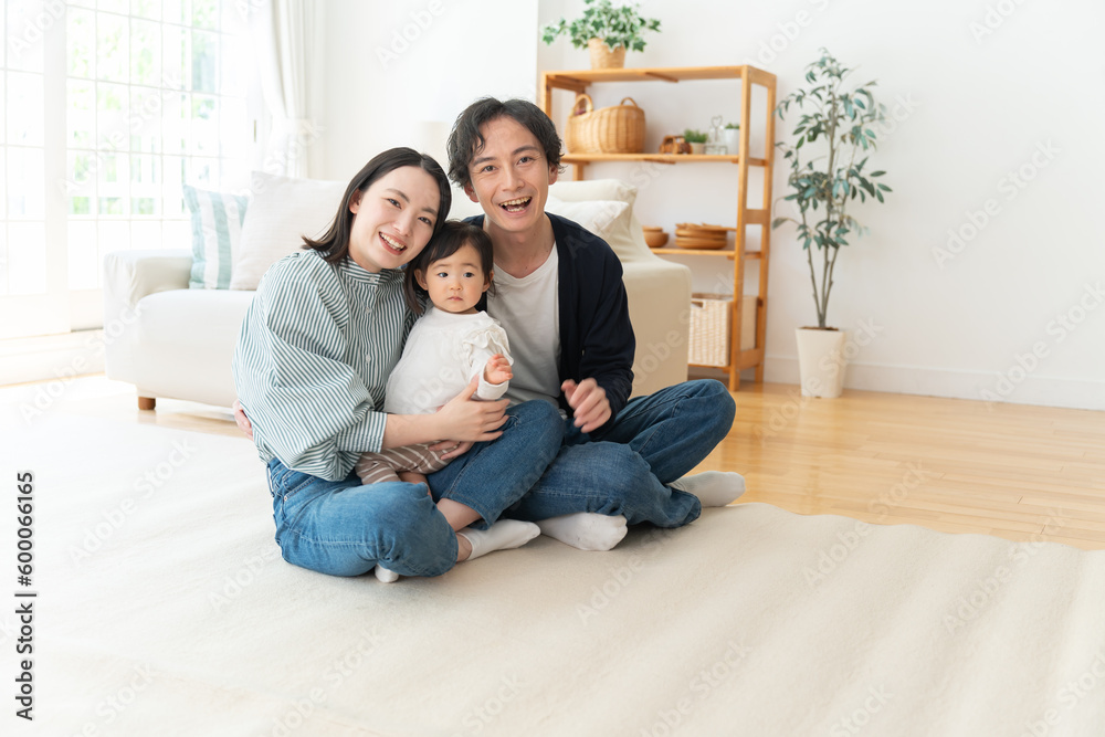 仲良し日本人家族 仲良し日本人家族