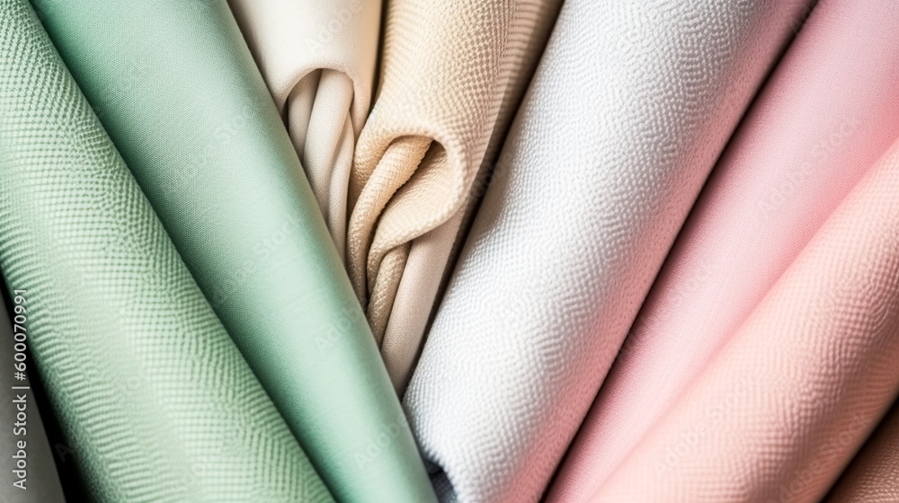 Obraz premium Texture, background, pattern. Cloth is multicolored. It has a smooth matte finish. Use this luxurious fabric for anything from your design to your next project.