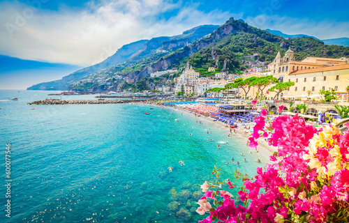 Fototapeta Naklejka Na Ścianę i Meble -  Amalfi coast, Italy