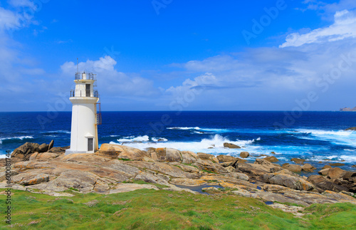 Lighthouse in Galicia- Punta da barca, Muxia in Spain