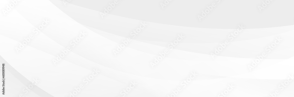 Abstract geometric white and gray on light silver gradient background. Modern banner design. Vector Illustration Abstract geometric white and gray on light silver gradient background. Modern banner design. Vector Illustration