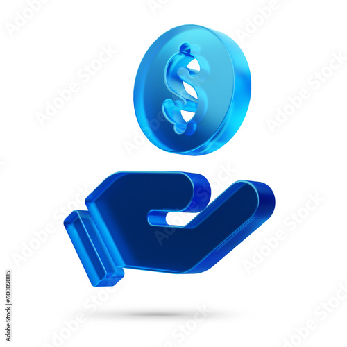 Insurance concept. Insurance icons  car  travel  family and life insurance  financial and health. 3d illustration