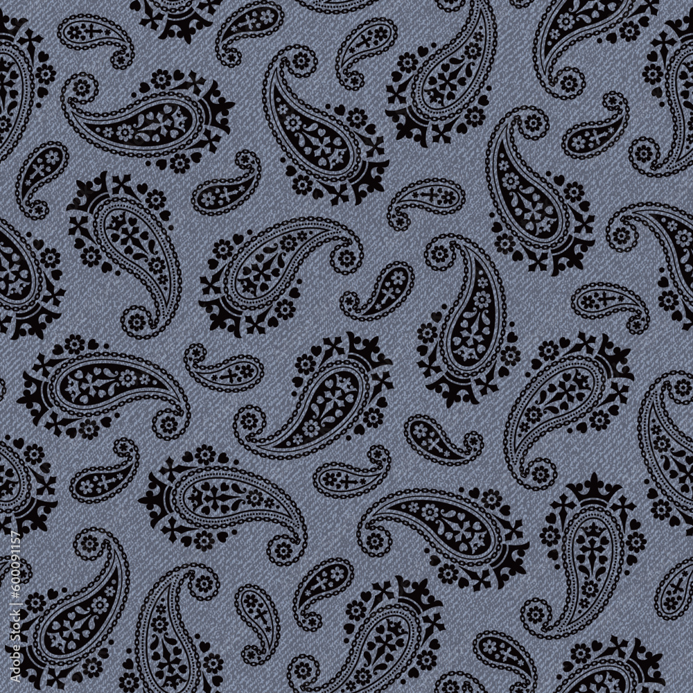 Beautifully seamless paisley pattern,