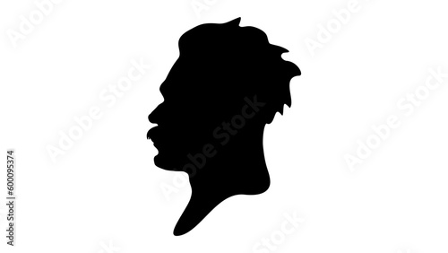 Friedrich Nietzsche silhouette photo