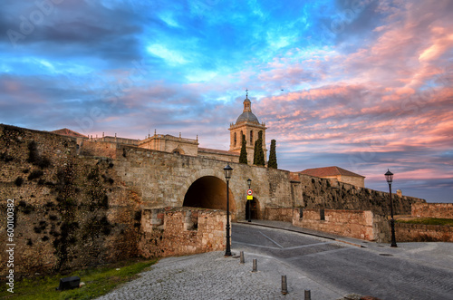 Ciudad Rodrigo is a small Spanish town with a beautiful old town. An ancient border stronghold towards Portugal, it is located on a steep hill to the right of the Agueda river. photo