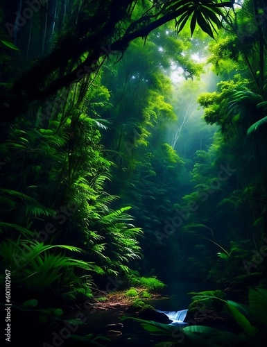 magistic picture of wild jungle © Dewangga