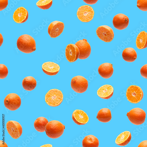 seamless pattern of citrus