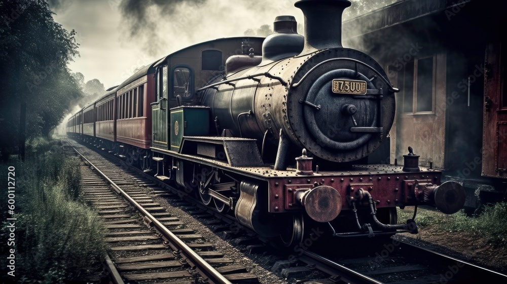 Naklejka premium Color Design Wallpaper AI generated