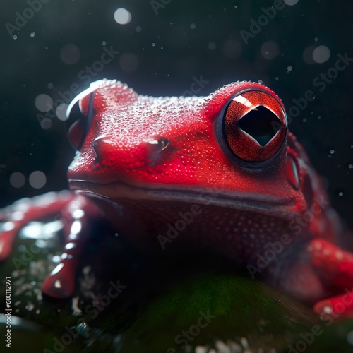 Generative AI - Roter Frosch