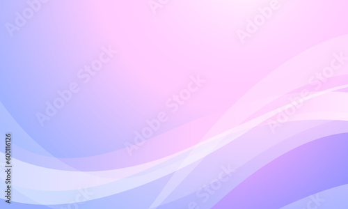 violet purple lines curve wave with soft gradient abstract background