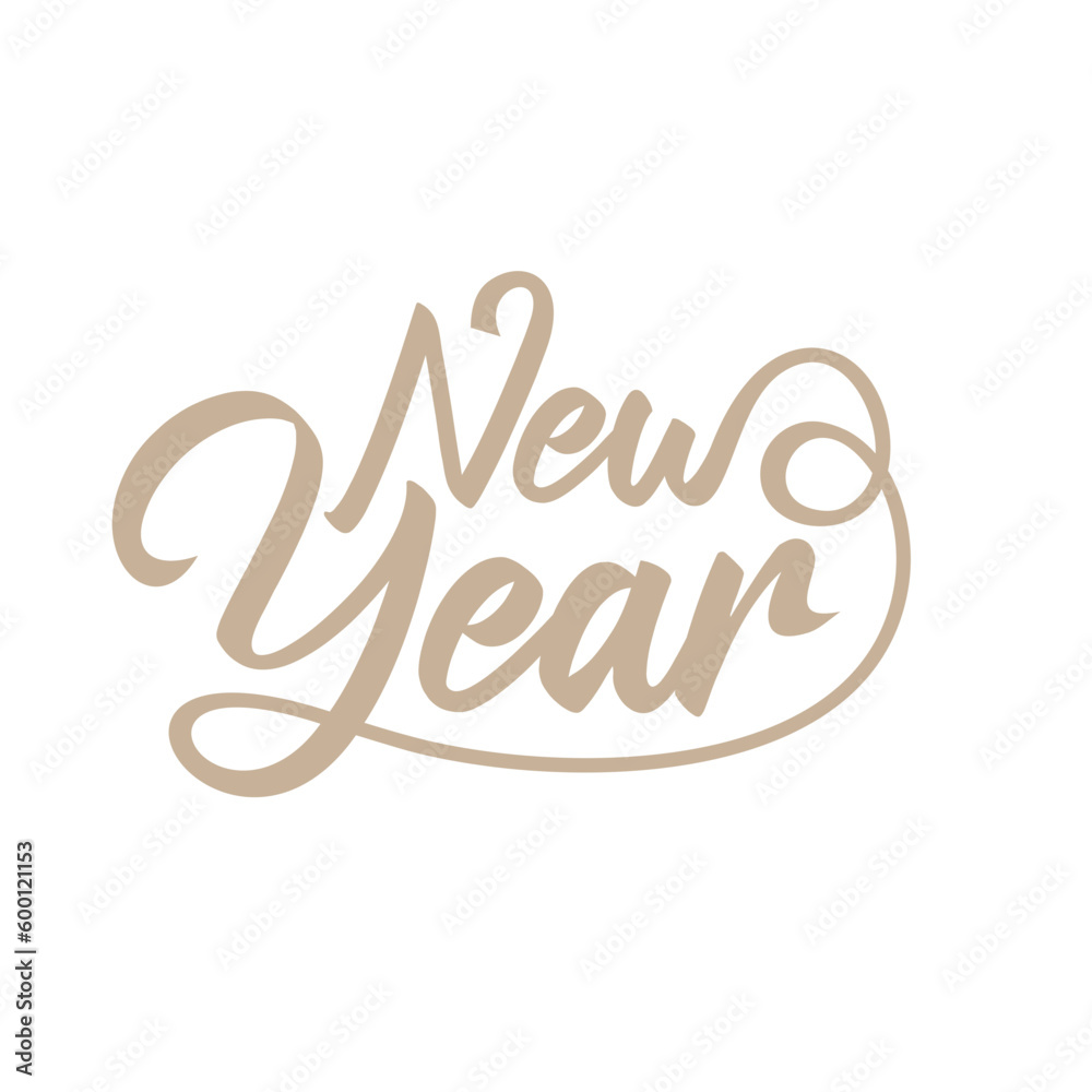 New Year Typography New Year Typography