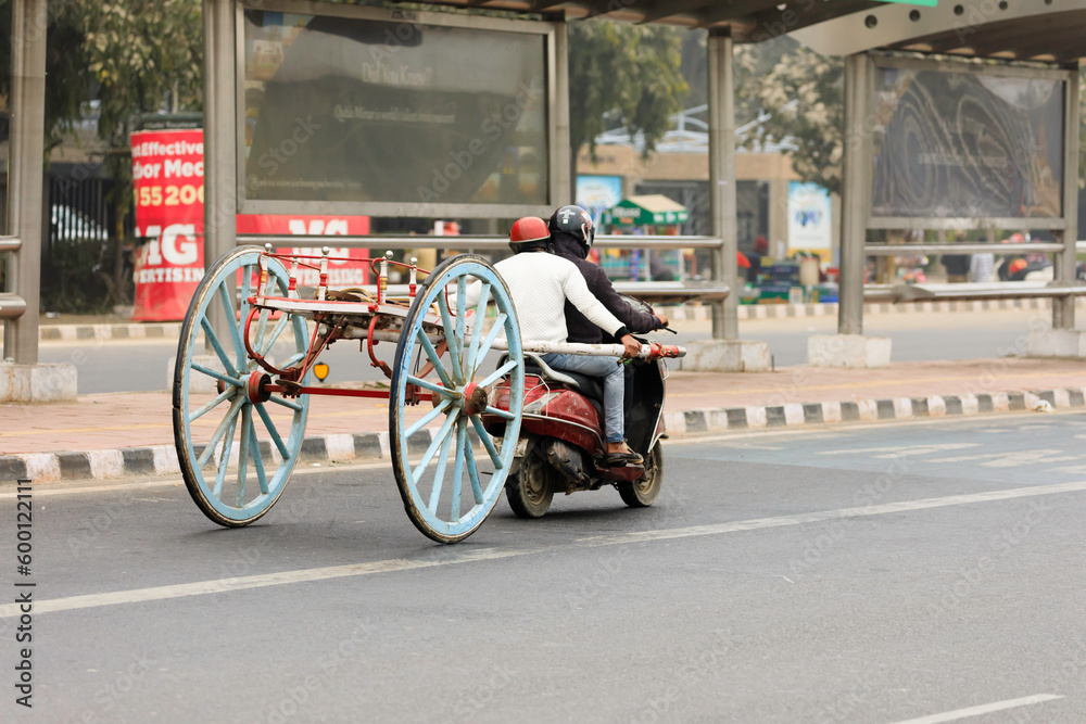 Mechanized Horse Cart Mechanized Horse Cart