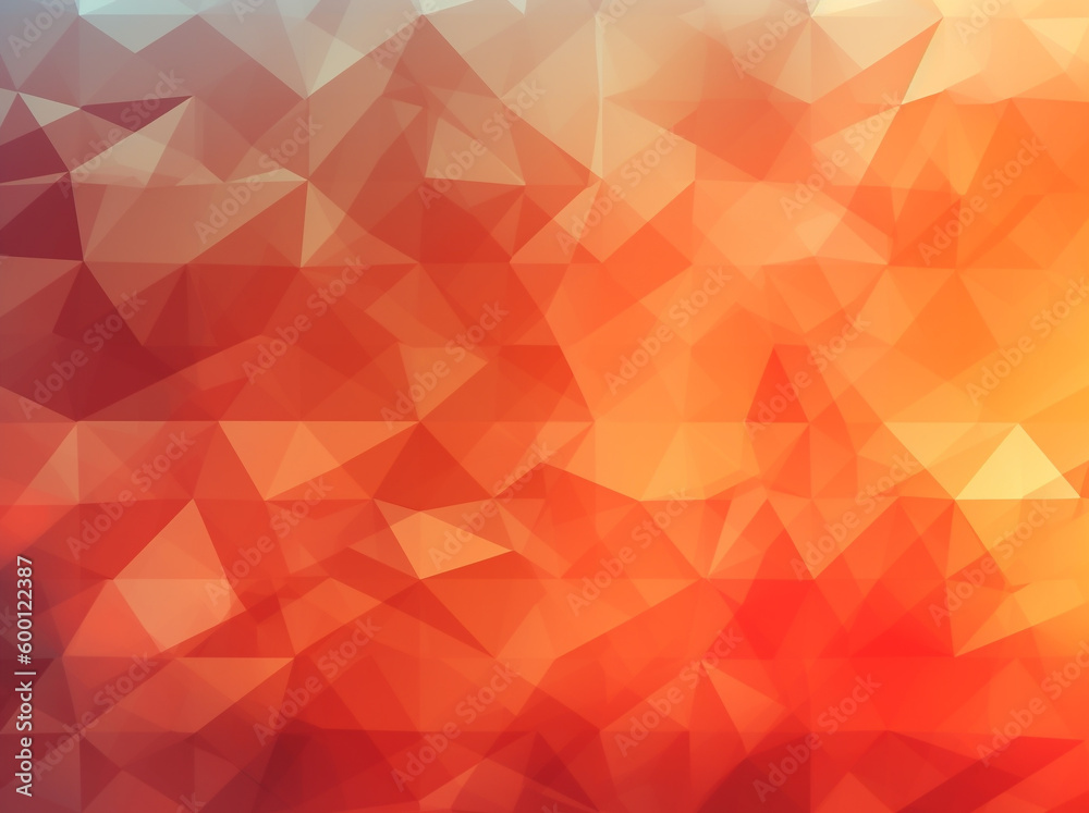 Fototapeta premium abstract orange triangle background