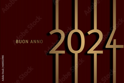 felice anno nuovo - buon anno 2024	
