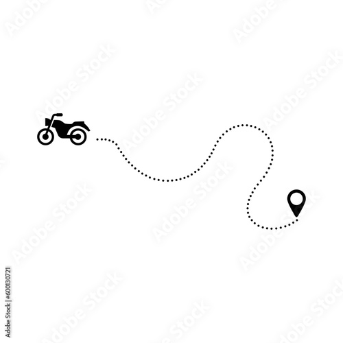 Motorcycle Route Path