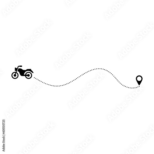 Motorcycle Route Path