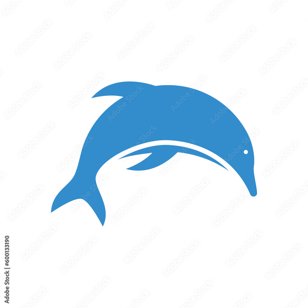 Dolphin logo icon Dolphin logo icon