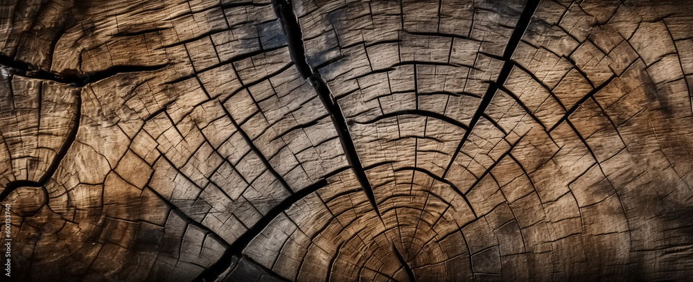 Fototapeta premium Wood trunk texture